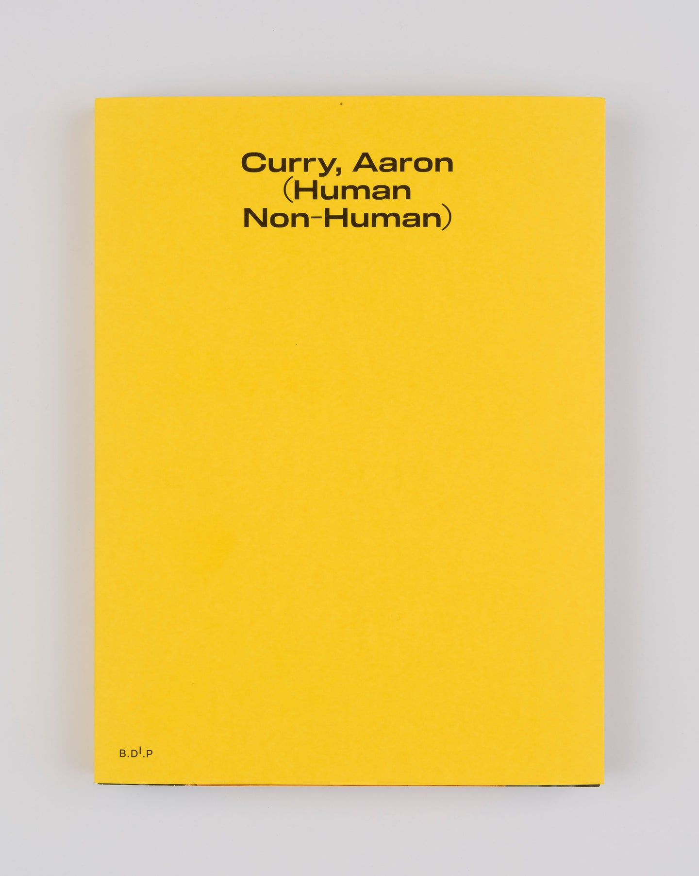 Curry, Aaron: (Human Non-Human)