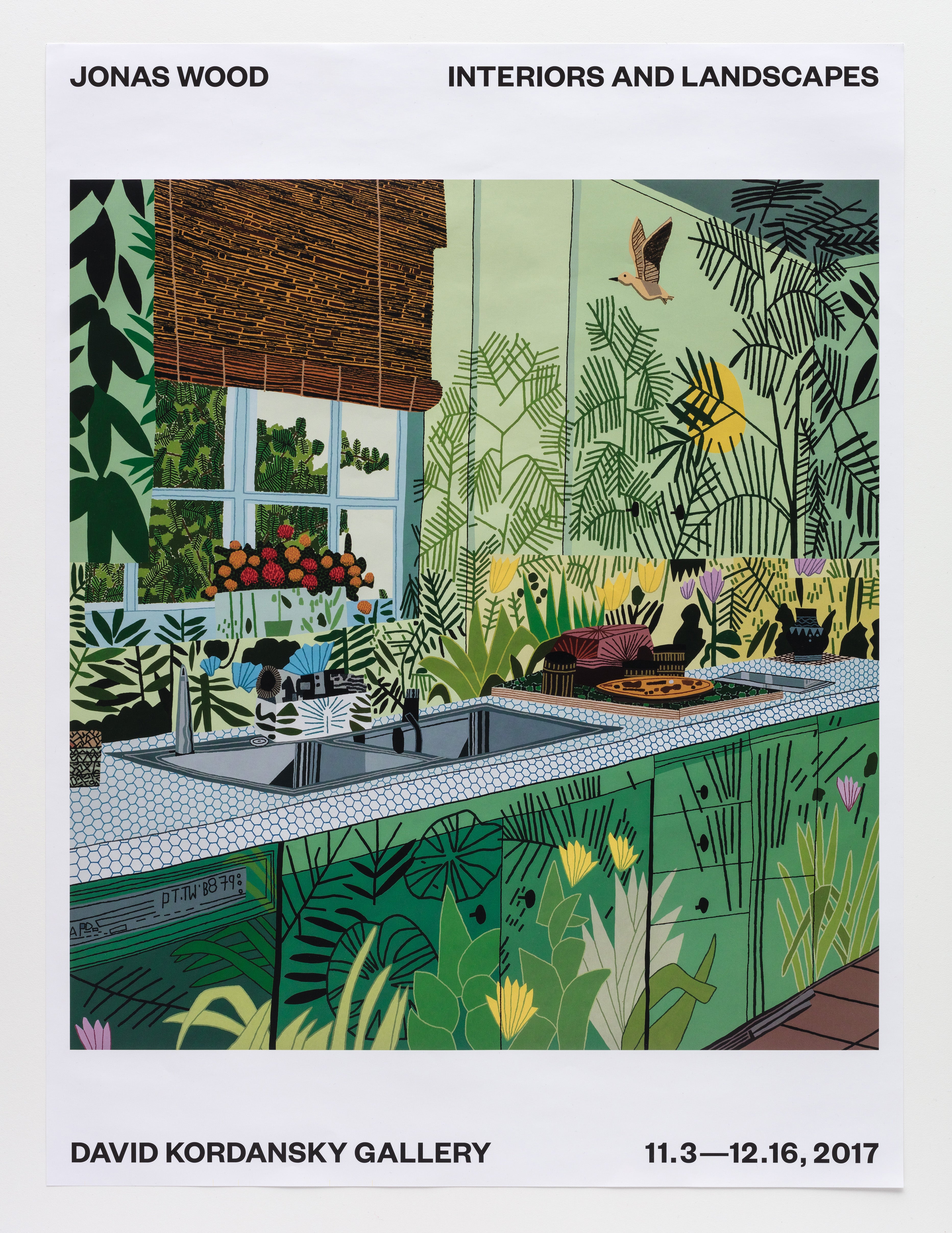 絵画 Jonas Wood Poster Jonas Wood: Prints 2 Poster | Gagosian Shop