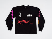 Lauren Halsey "Imagine That" Long Sleeve T-Shirt (Violet and Red)